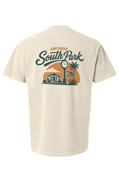 South Park Dusk - AA Heavyweight Dyed Tee